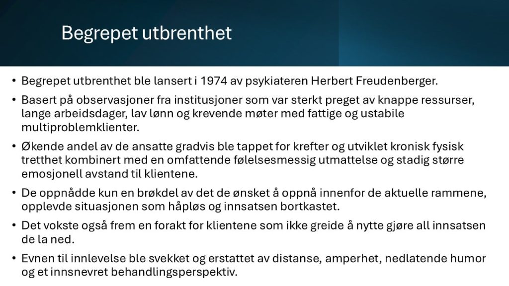 Hva er utbrenthet 3