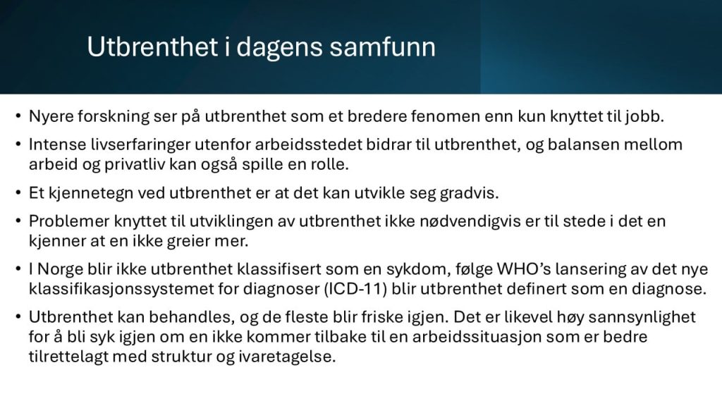 Hva er utbrenthet 4