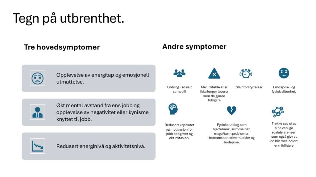 Hva er utbrenthet 7